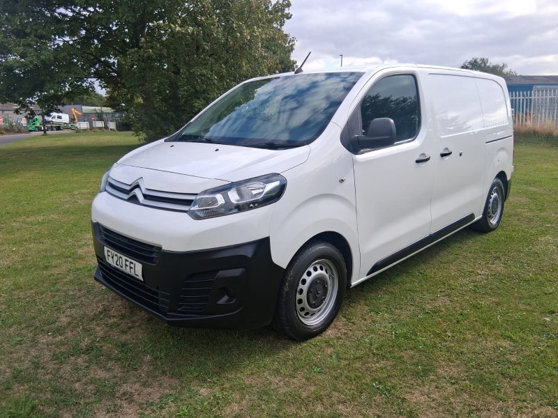 White 2020 Citroen Dispatch 1.5 BlueHDi 1000 Enterprise M Panel Van 6dr Diesel Manual FWD 2 Euro 6 s/s 100 ps in Newcastle upon Tyne
